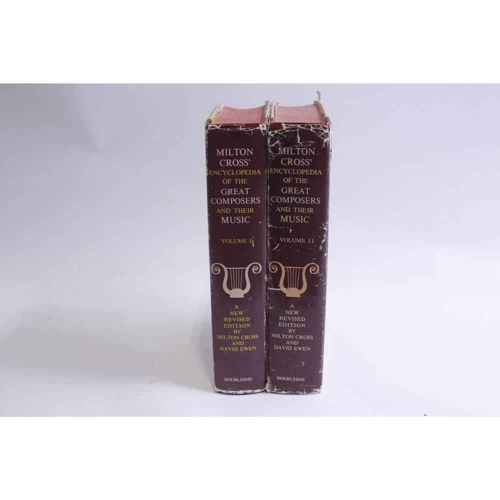 Milton Cross' Encyclopedia of the Great Composers and their Music, Volumes 1-2